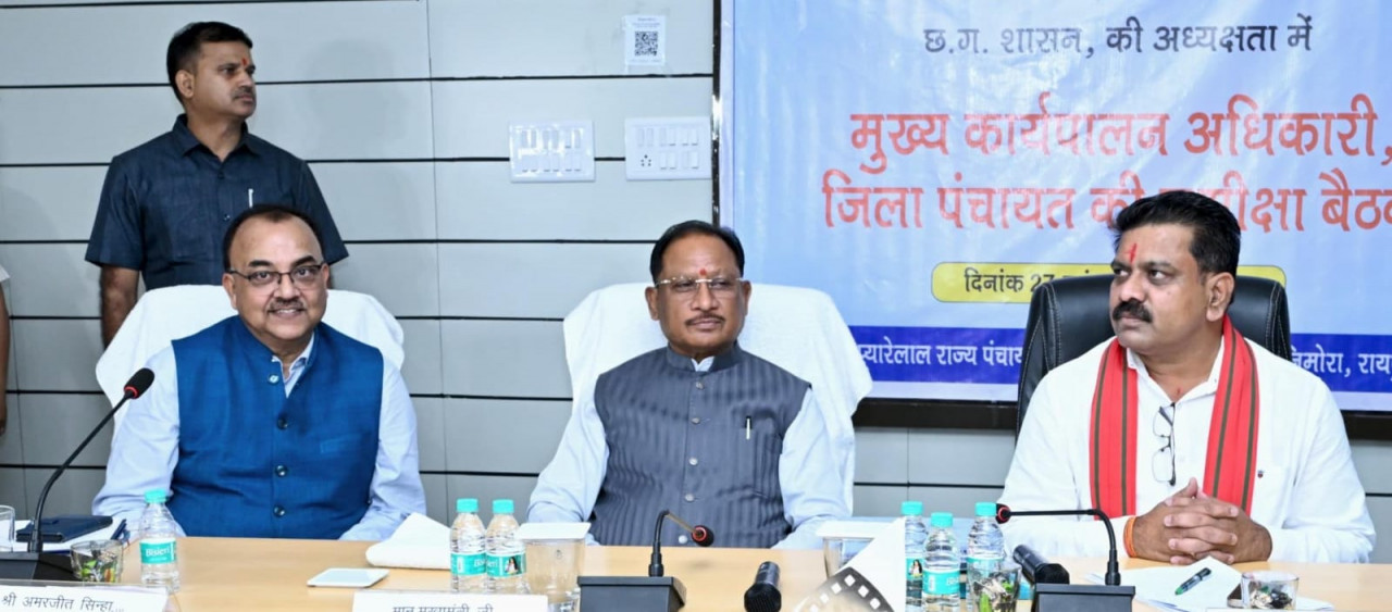 गांवों के समग्र विकास से ही विकसित छत्तीसगढ़ का संकल्प होगा साकार : मुख्यमंत्री विष्णुदेव साय