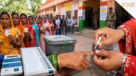 दतिया विधानसभा उपचुनाव में 71.44% मतदान हुआ