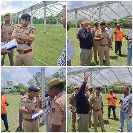 मैनपुरी में मुख्यमंत्री योगी आदित्यनाथ का दौरा, सुरक्षा के लिए किए गए कड़े बंदोबस्त