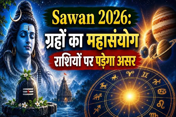 सावन में ग्रहों का महासंयोग, चार प्रमुख ग्रह बदलेंगे चाल