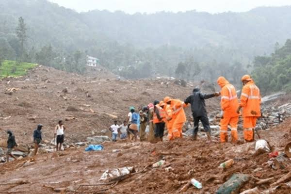 वायनाड में भूस्खलन से 3 की मौत, 7 लापता