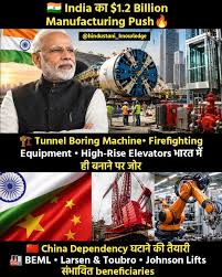 भारत में हाई-वैल्यू इंफ्रास्ट्रक्चर उपकरणों की घरेलू मैन्युफैक्चरिंग बढ़ाने की तैयारी