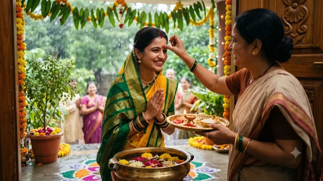 सावन में बेटियों के मायके आने की खास वजह, आरती से स्वागत करने की है परंपरा