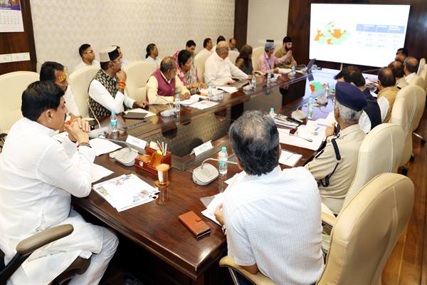 मध्यप्रदेश में बारिश की स्थिति की सीएम डॉ. यादव ने की समीक्षा, संवेदनशील जिलों में बढ़ाई सतर्कता