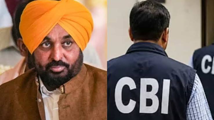 पंजाब CM के कैंप ऑफिस पर CBI रेड, OSD से जुड़े ठिकानों पर भी छापेमारी